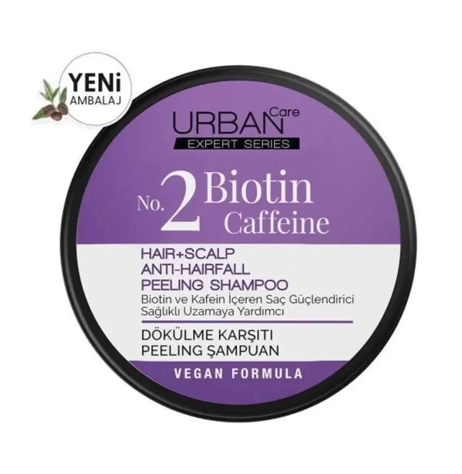 Urban Care Expert Series No.2 Biotin Caffeine Dökülme Karşıtı Peeling Şampuanı 200 Ml