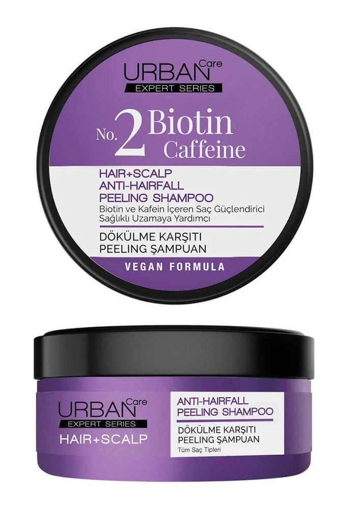 Urban Care Expert Series No.2 Biotin Caffeine Dökülme Karşıtı Peeling Şampuanı 200 Ml