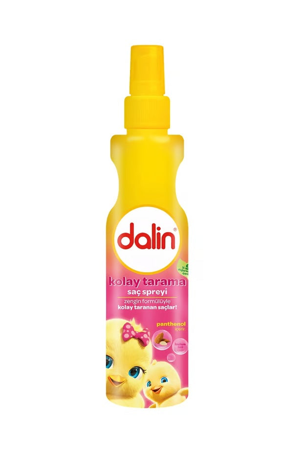 Dalin Kolay Tarama Badem Özlü Bebek Saç Spreyi 200 ml