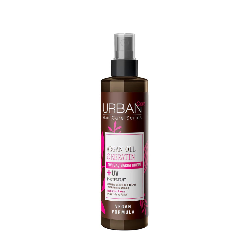 Urban Care Argan Oil & Keratin Sıvı Saç Bakım Kremi UV Koruyucu 150ml