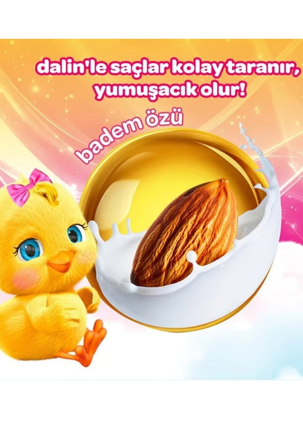 Dalin Kolay Tarama Badem Özlü Bebek Saç Spreyi 200 ml